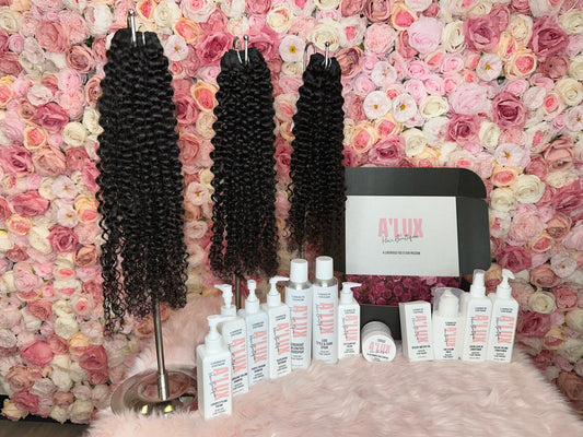 LUX Exclusive A’Curly (Tight Curly) Wave Hair Bundle Deal