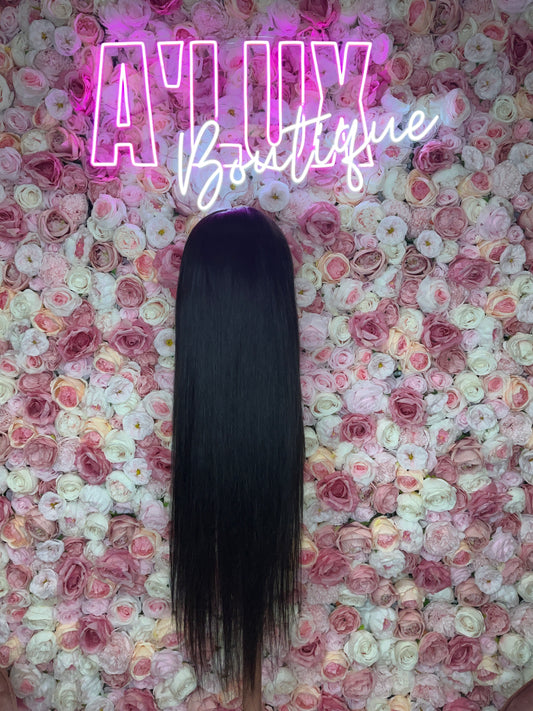 Passion Transparent Wig Collection "Silky Straight 150% Density 4X4 Lace Closure