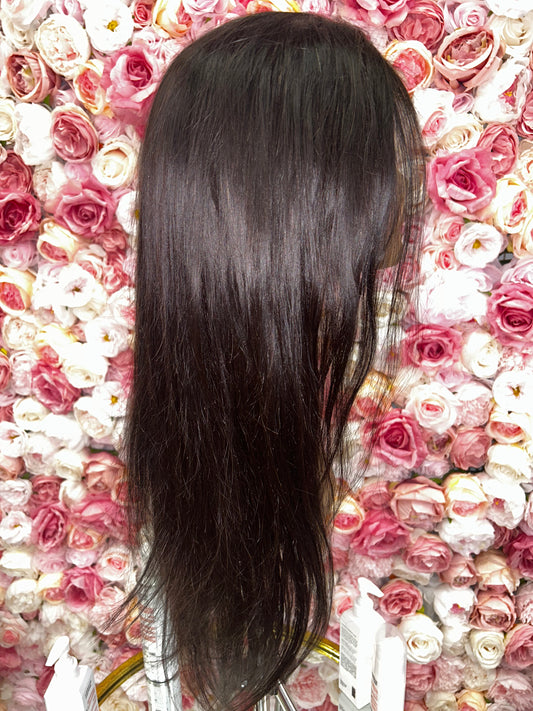 Plush Wig Collection "SILKY STRAIGHT HD 13*4 180% Density Lace Frontal