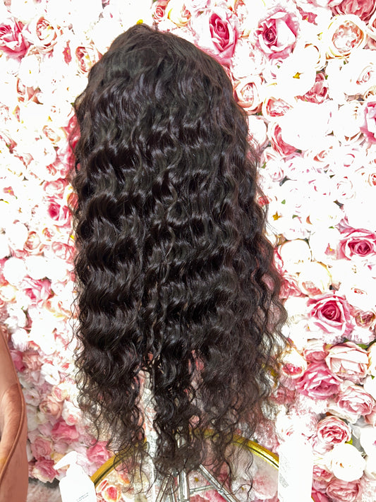 Plush Wig Collection "Deep Wave HD 13*4 180% Density Lace Frontal