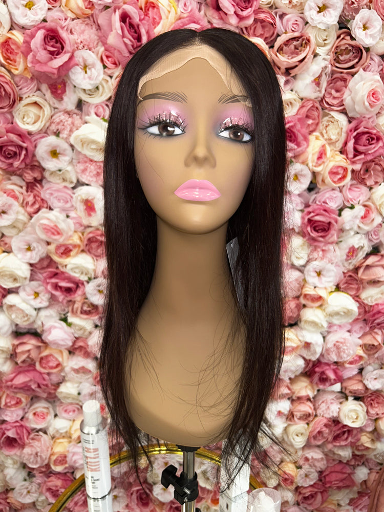 Plush Transparent Wig Collection "Silky Straight 180% Density 5X5 Closure"