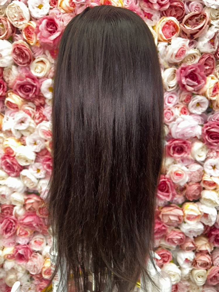 Plush Wig Collection "SILKY STRAIGHT HD 13*4 180% Density Lace Frontal