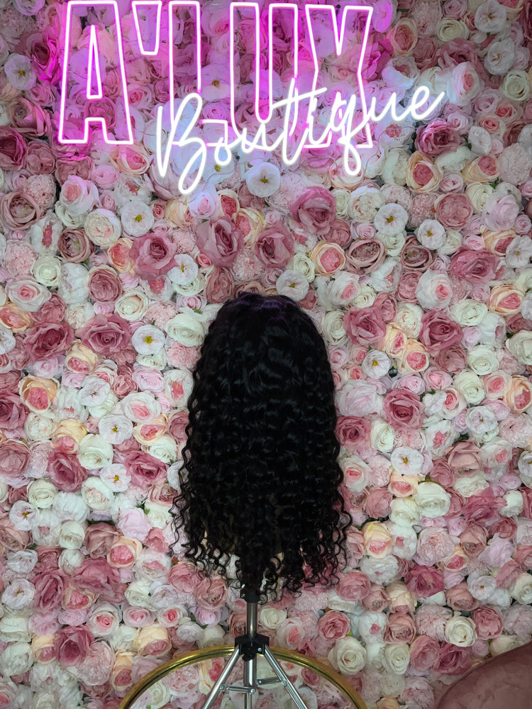 Opulent Loose Deep Wave 5*5 HD 180% Density Closure Custom Wig