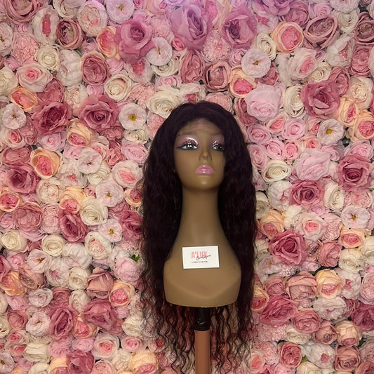 LUSH Messy Curl HD 4X4 Closure Wig