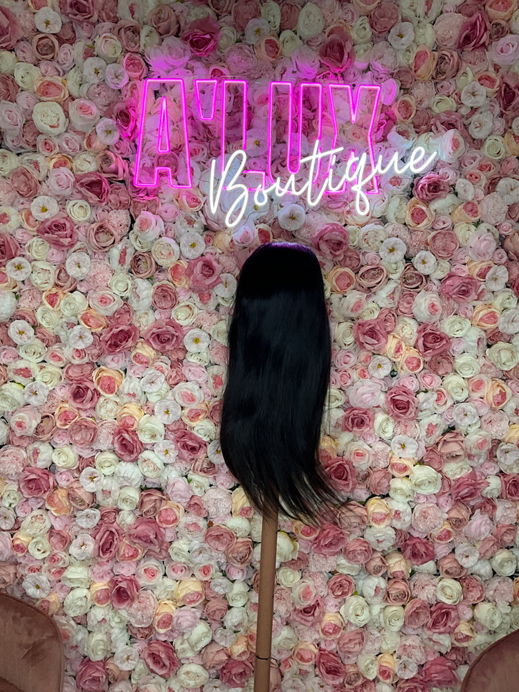 Passion Transparent Wig Collection "Silky Straight 150% Density 13X4 Lace Frontal"