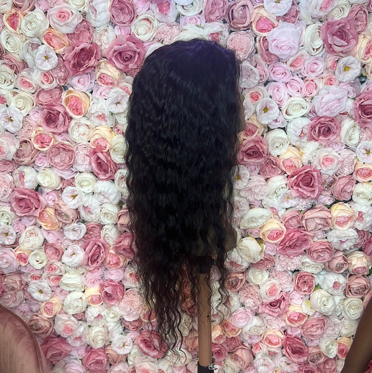 LUSH Messy Curl HD 4X4 Closure Wig