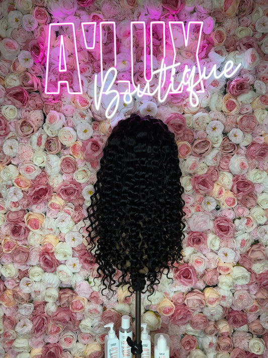 LUX Exclusive Raw A’Curly HD 360 Full Lace Wig