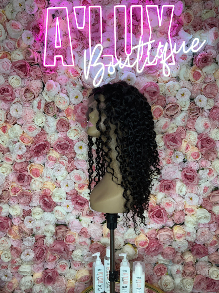 LUX Exclusive Raw A’Curly HD 360 Full Lace Wig