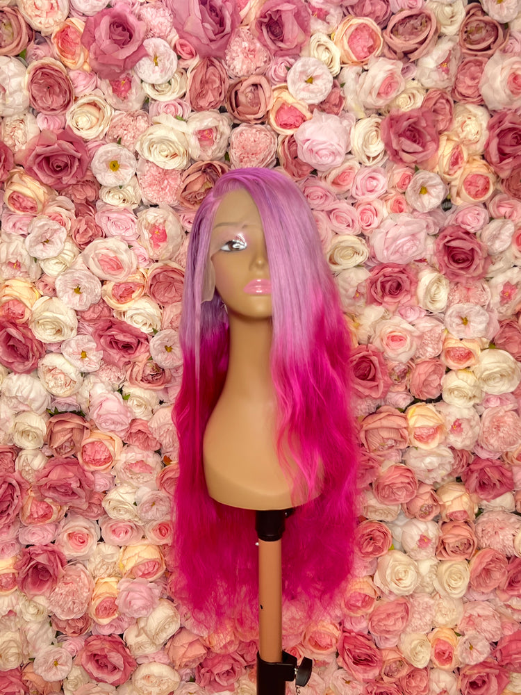 Luscious HD Purplish Pink Passion Front Lace 13x4 180% Density Wig