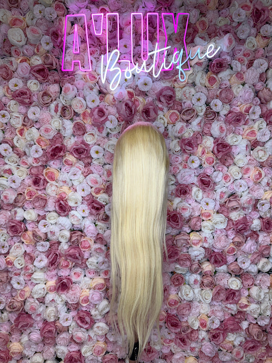 LUSH Blonde Straight Lace Front 13*4 180% Density Wig