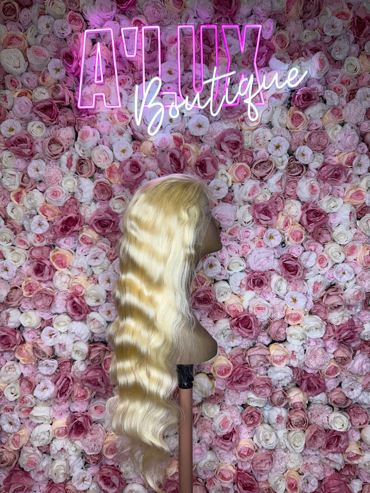 LUSH Blonde Body Wave Front Lace 13x4 180% Density Wig