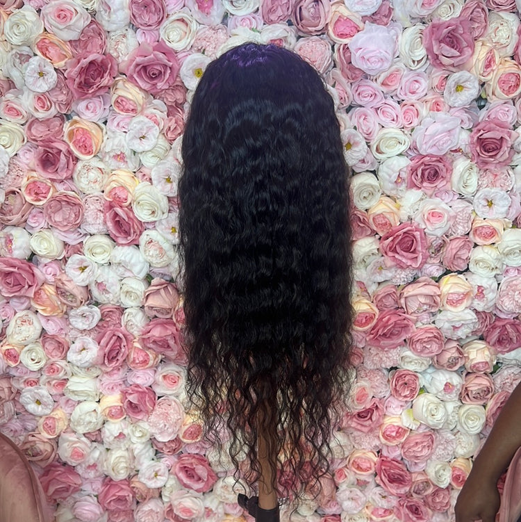 LUSH Messy Curl HD 4X4 Closure Wig