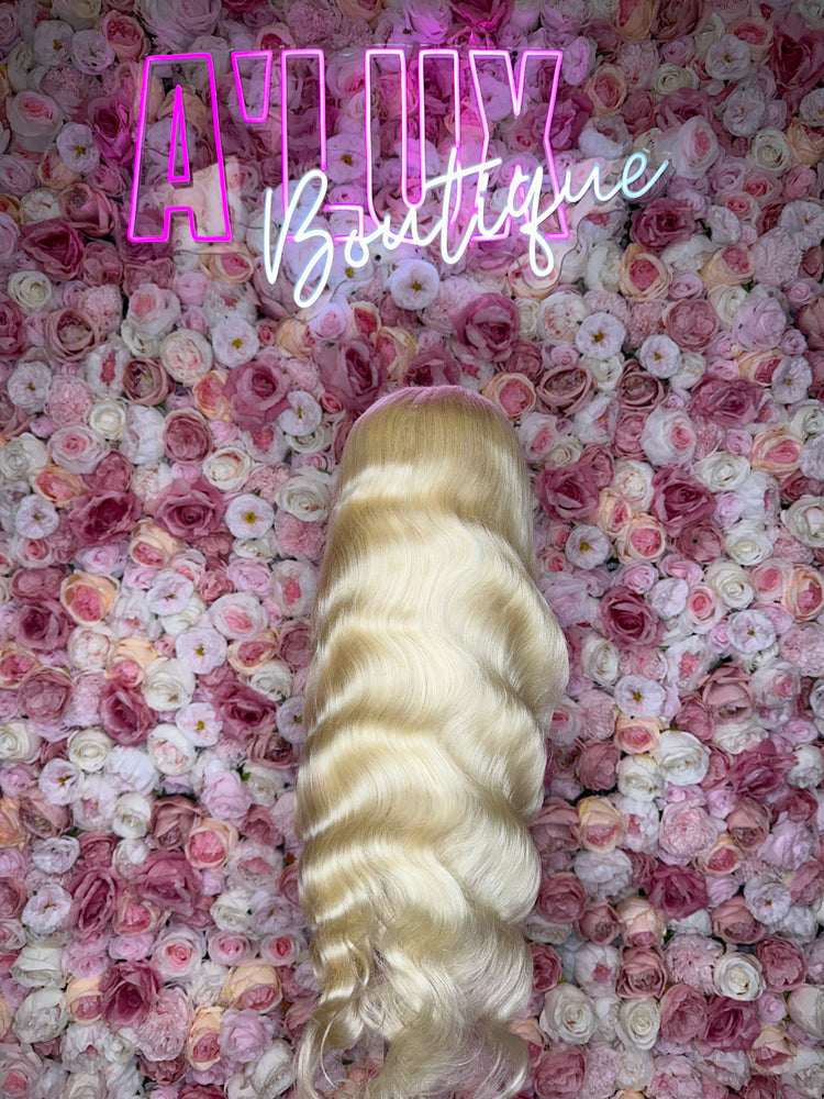 Luscious HD Blonde Body Wave Front Lace 13x4 150% Density Wig